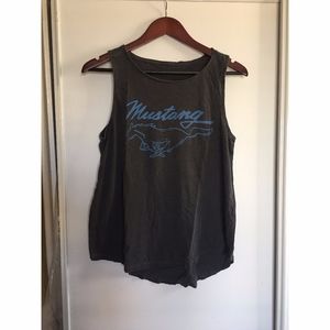 Lucky Brand Mustang tank top size large